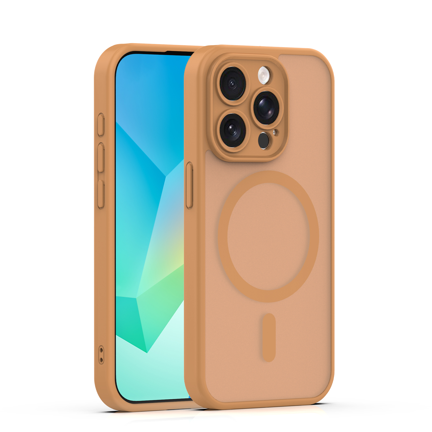 Mag Matt ümbris iPhone 15 Pro 6,1" pruun