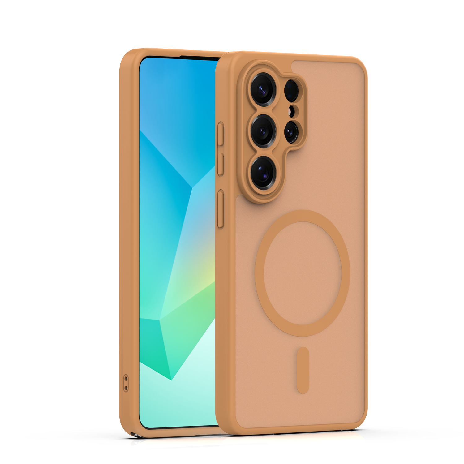 Mag Matt ümbris Samsung Galaxy S25 Ultra pruun