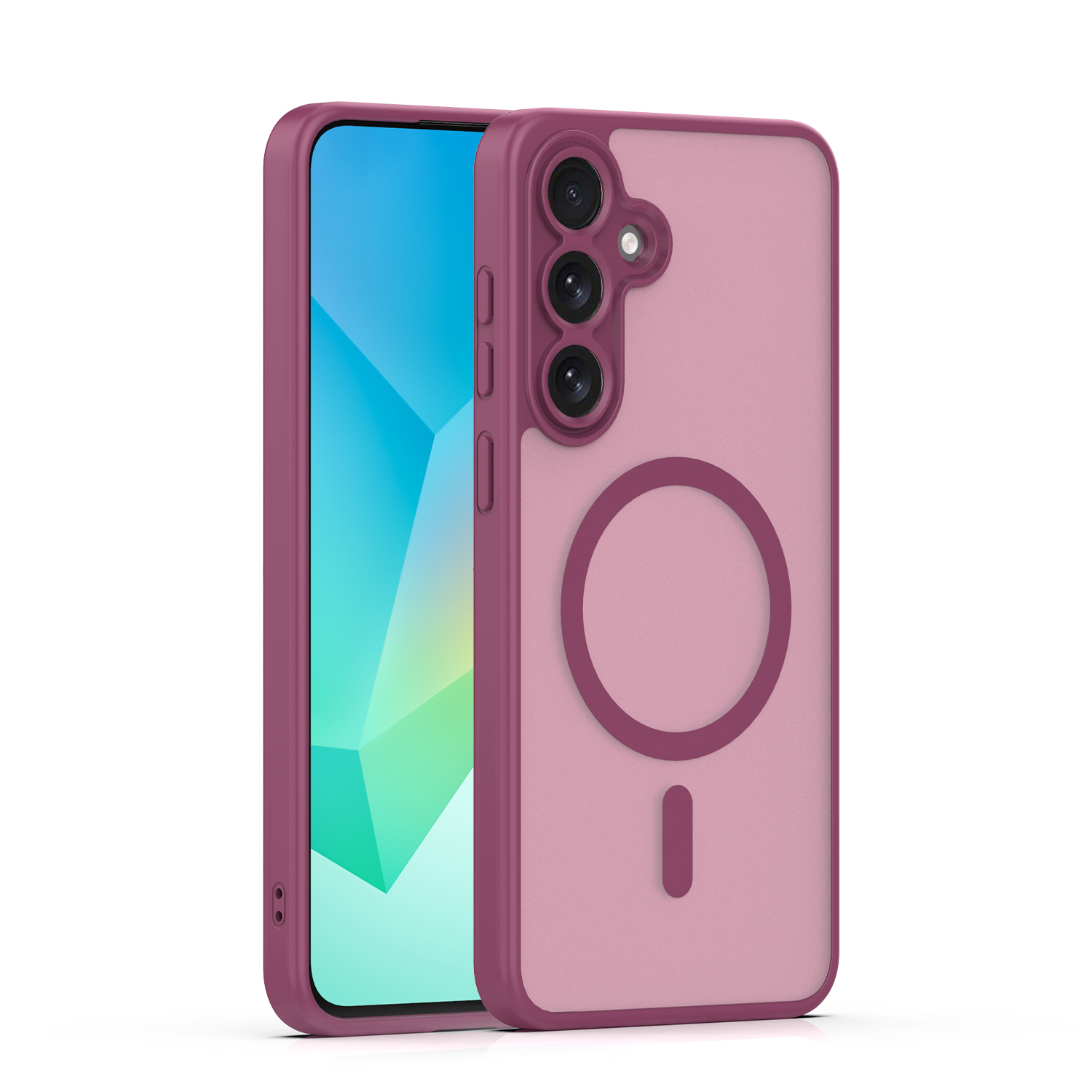 Mag Matt ümbris Samsung Galaxy S24 / S25 kastanpruun