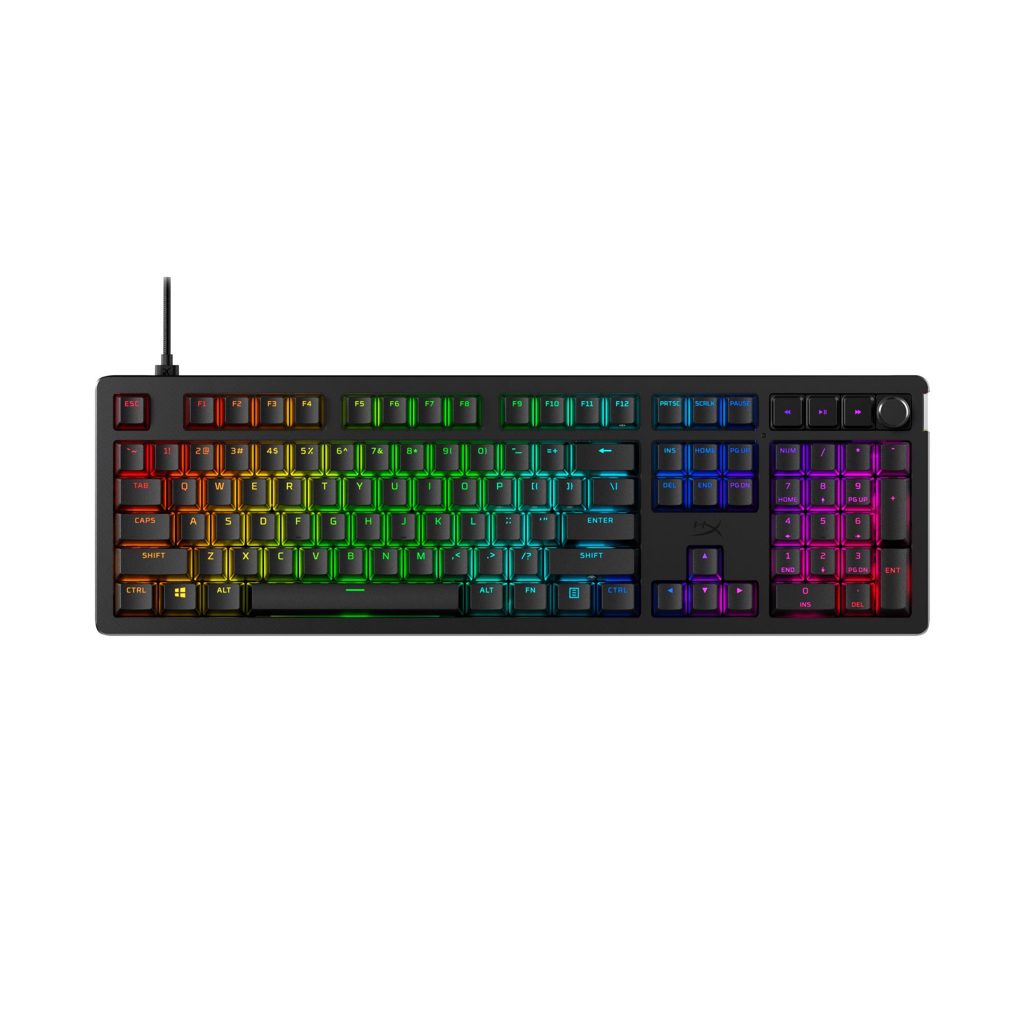 HyperX Alloy Rise klaviatuur must