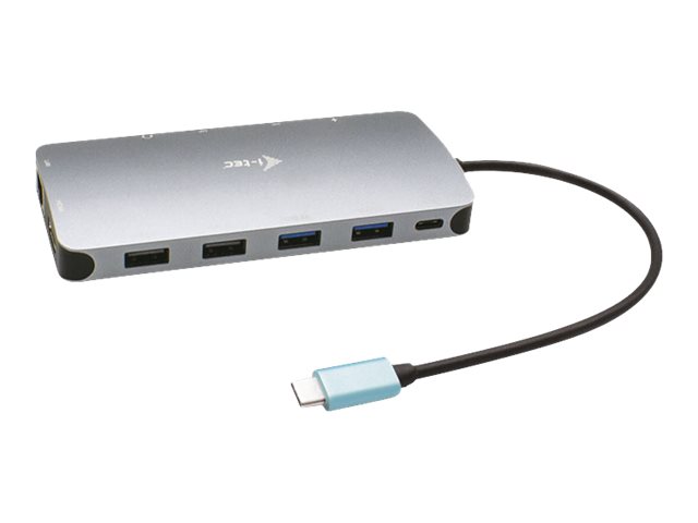 I-Tec USB-C Metal Nano dokijaam 3 ekraani PD