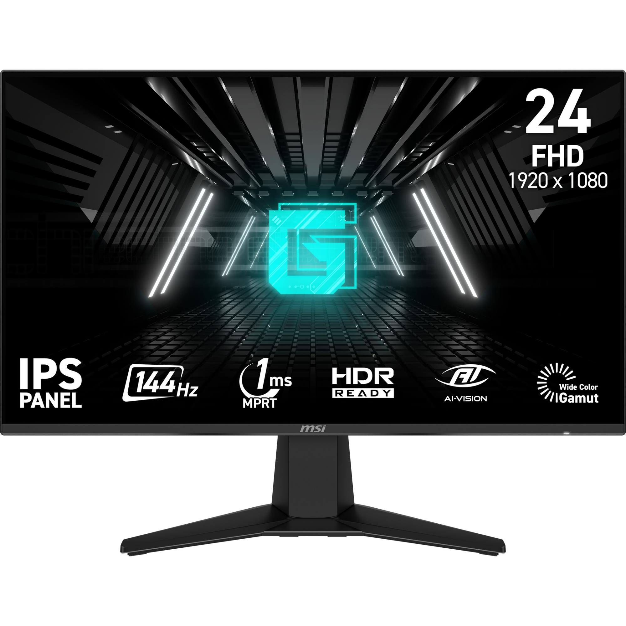 Monitor MSI G242L E14 23.8" mängu IPS 1920x1080 144Hz 1ms must