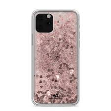 HAMA WHITE DIAMONDS Sädelev ümbris IPHONE 11 PRO HEARDS roosa kuldne