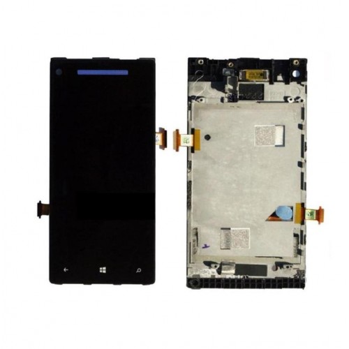 LCD Ekraan Ühildub HTC Windows 8X Must HQ