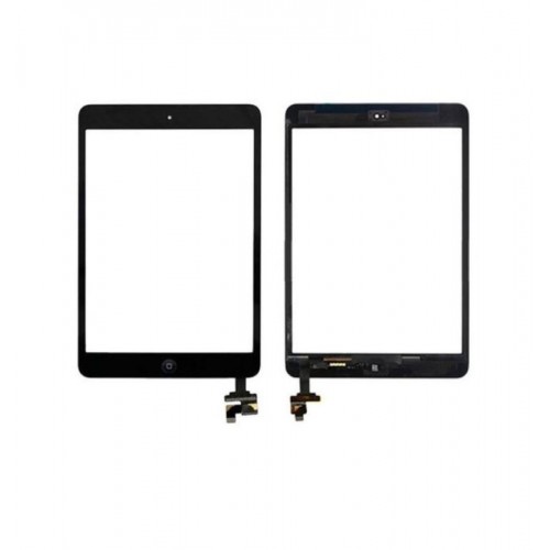 Touchscreen Ühildub Apple iPad Mini / Mini 2 Ilma Home Button IC Valge Original