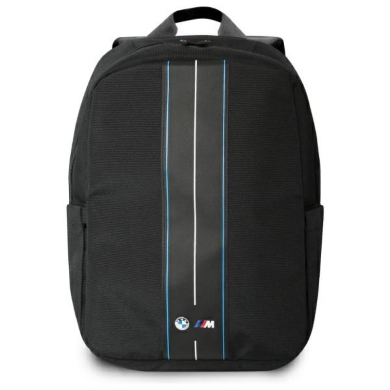 BMW Nylon Blue Stripe seljakott kuni 16-tollisele sülearvutile, must