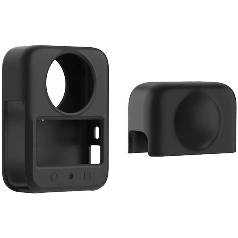 PULUZ silikoonist objektiivi kaas DJI Osmo 360 (must)