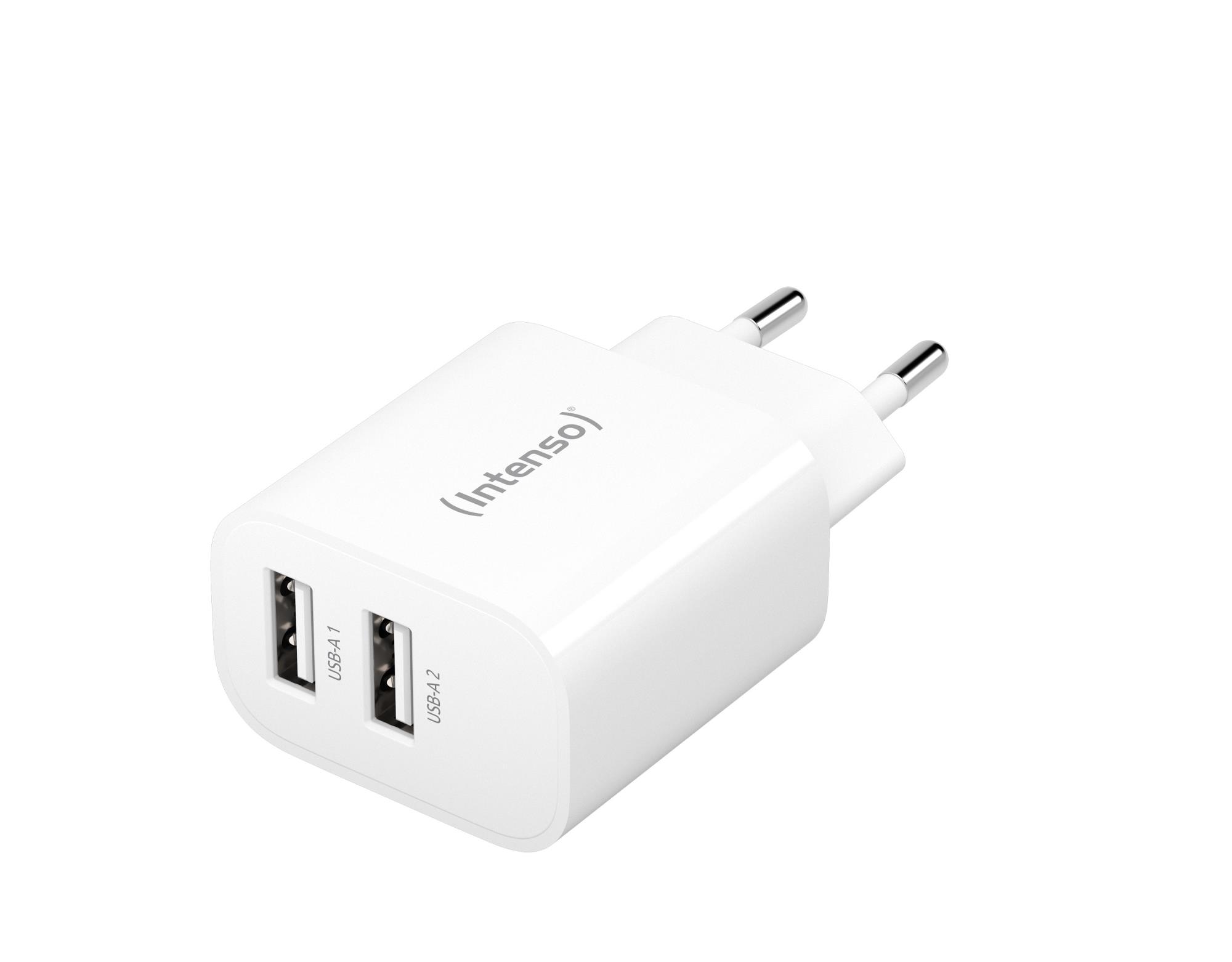 Toiteadapter 2xUSB-A Intenso