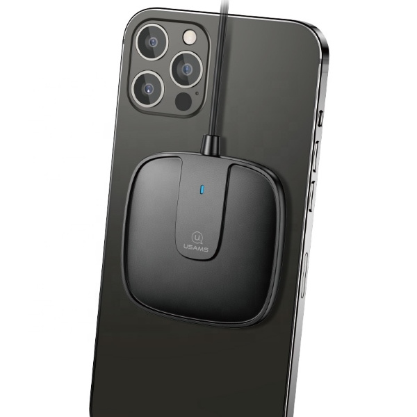 USAMS Juhtmevaba laadija MAGNETIC 15W IPHONE 12 must