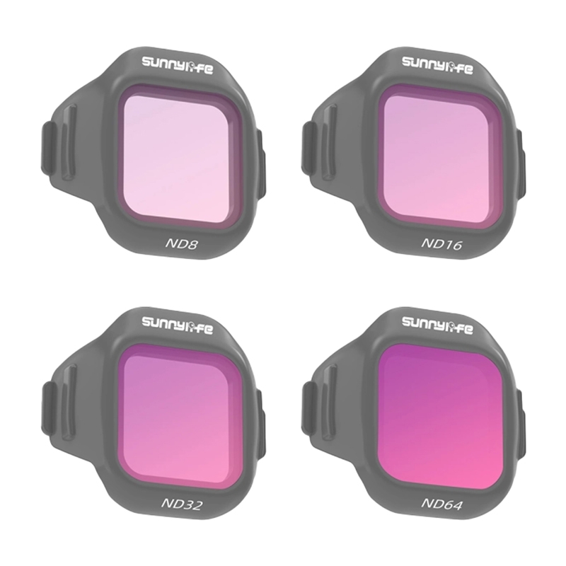 4 Sunnylife filtrite komplekt ND8 + ND16 + ND32 + ND64 MINI 5 Pro