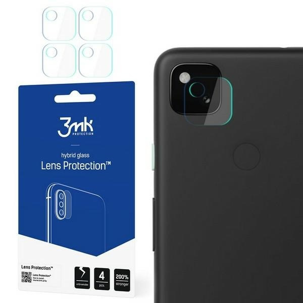 3MK Hübriidklaas kaamera GOOGLE PIXEL 4A Hübriidklaas 4 tk. kaamerale
