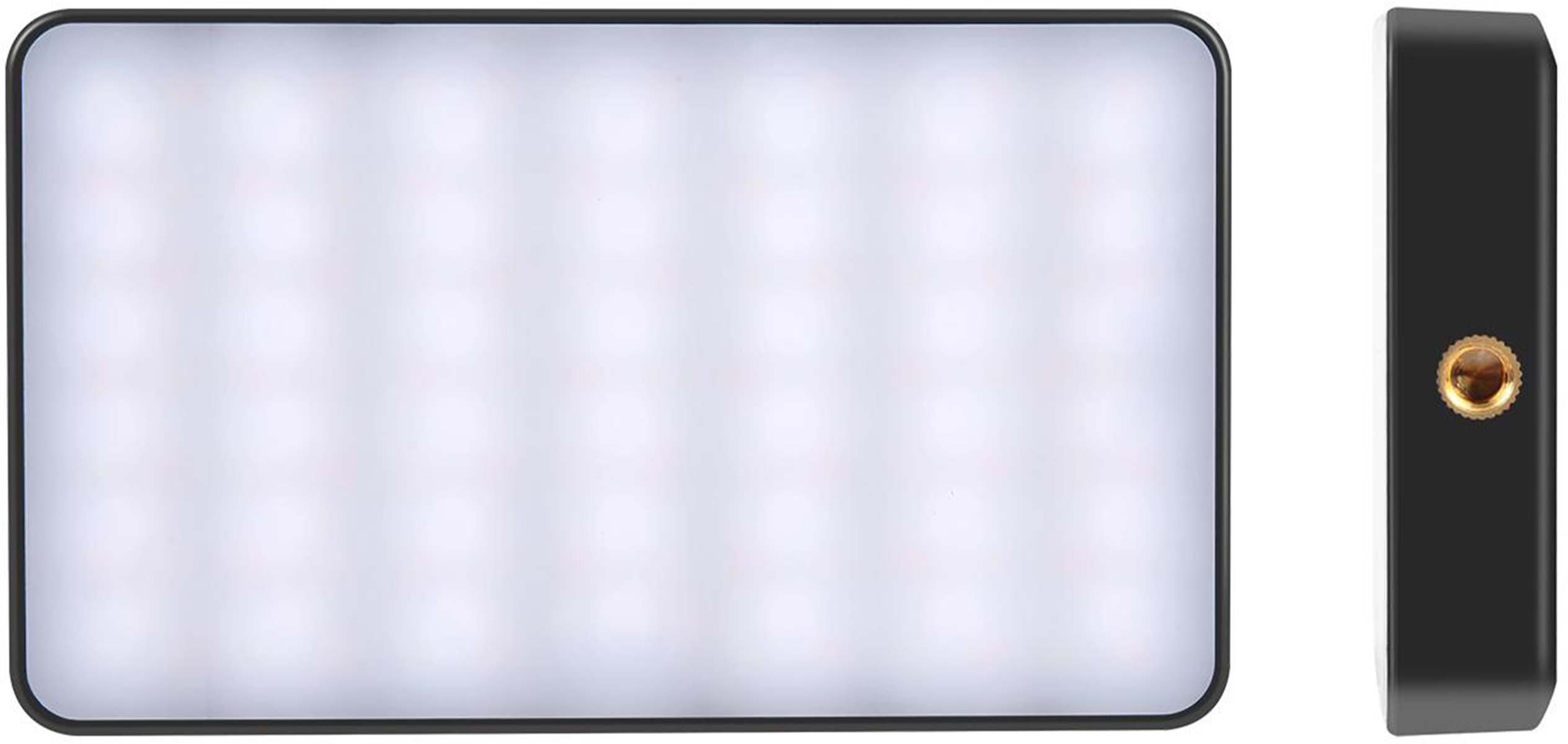 PULUZ taskuvalgustus LED fotolamp (must)