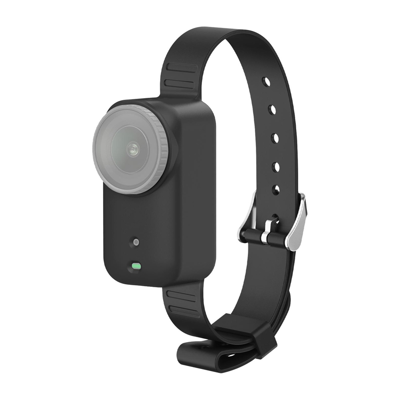 Silikoonrihm / lemmiklooma kaelarihm Puluz DJI Osmo Nano (must)