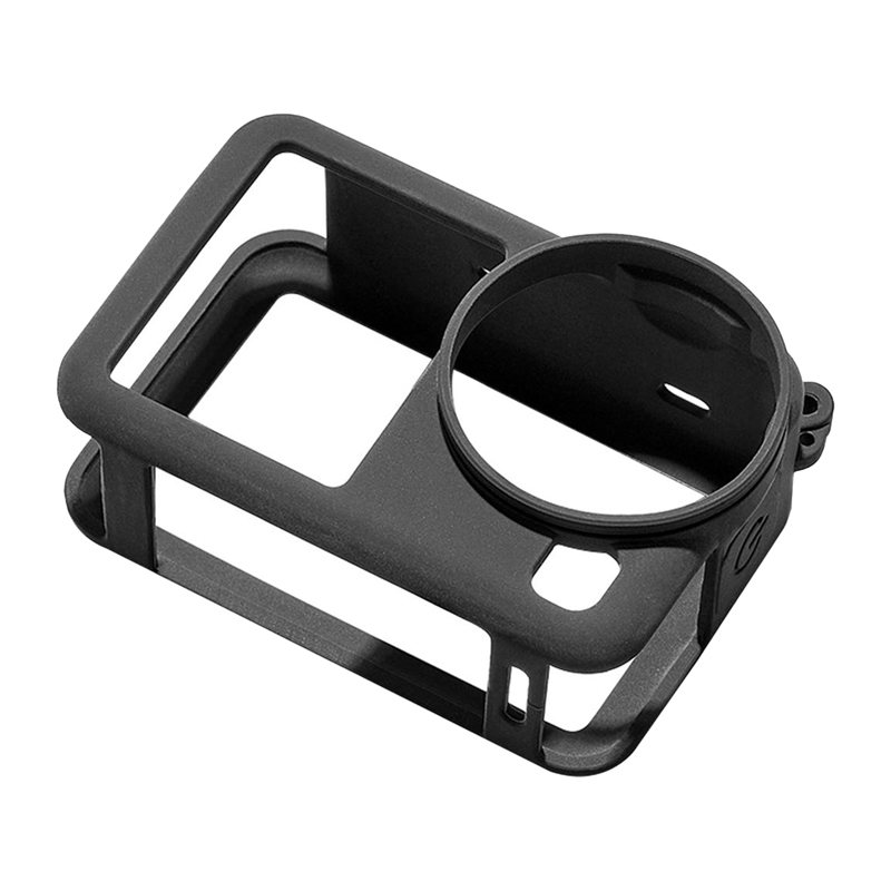 Puluz silikoonist kaitsümbris rihmaga DJI Osmo Action 6 jaoks