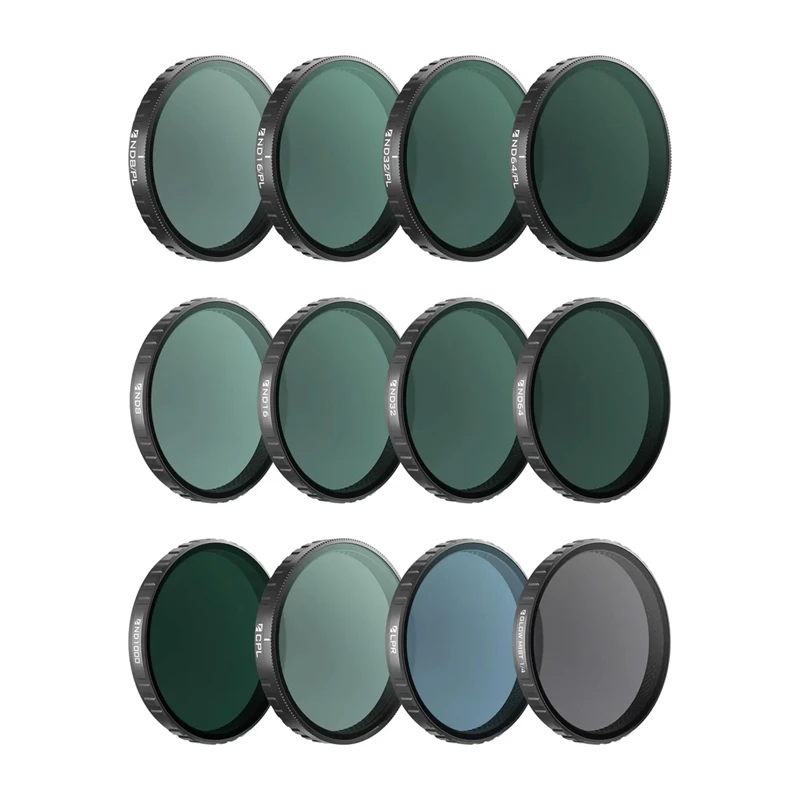 Freewell filtrikomplekt OSMO Action 6 – Mega Kit – 12 tk.