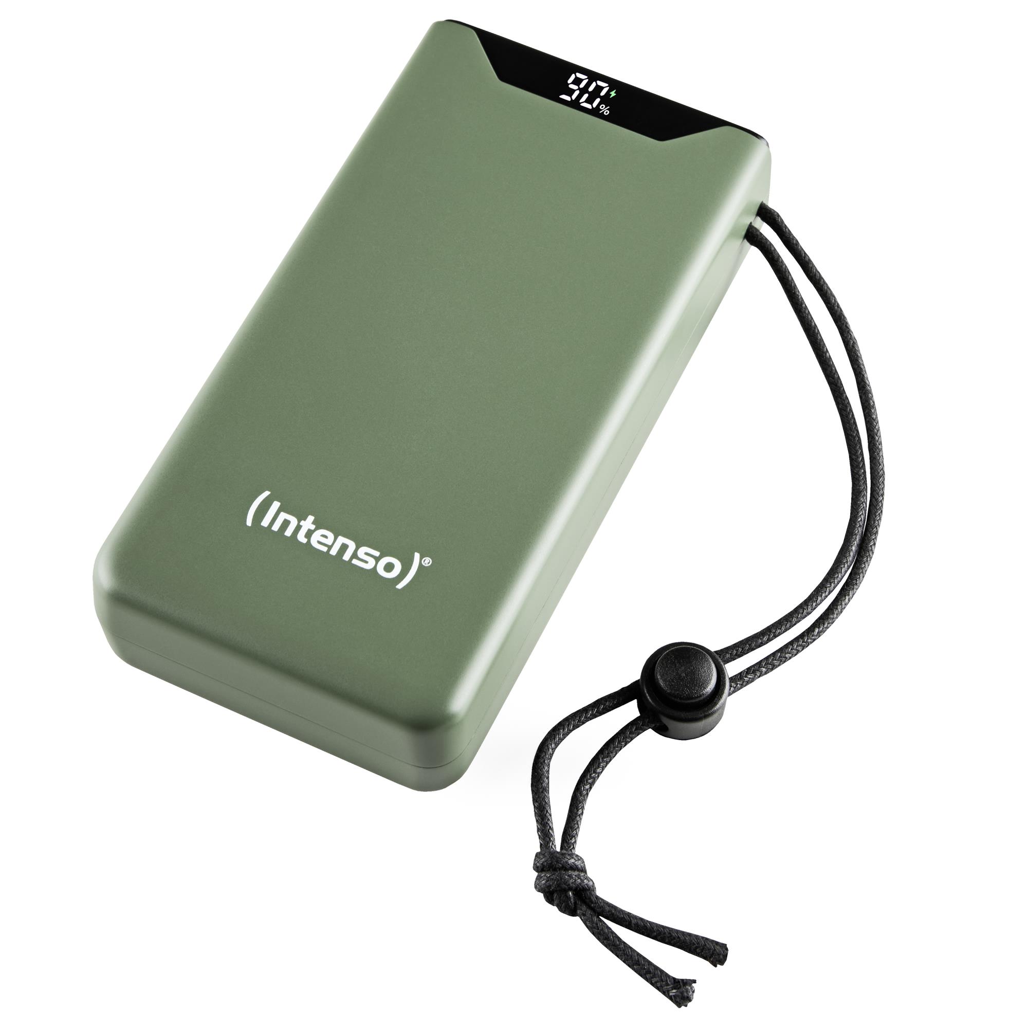 Intenso F20000 akupank 20000mAh, QC3.0, roheline
