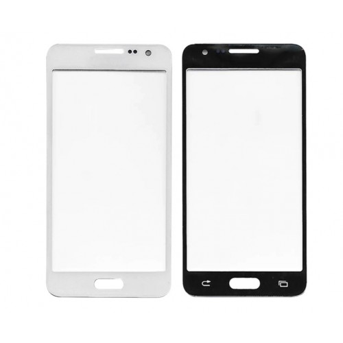 Outer Screen Glass Ühildub Samsung A300 A3 Must HQ
