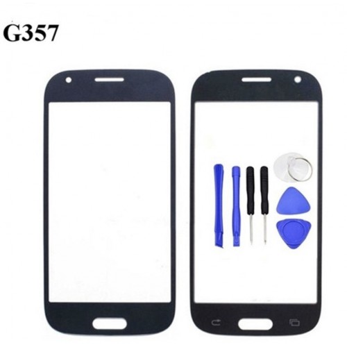 Outer Screen Glass Ühildub Samsung G357Ace Lite LTE Valge HQ