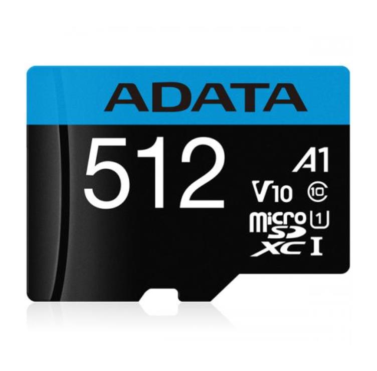 Micro SDXC mälukaart ADATA 512GB UHS-I adapteriga
