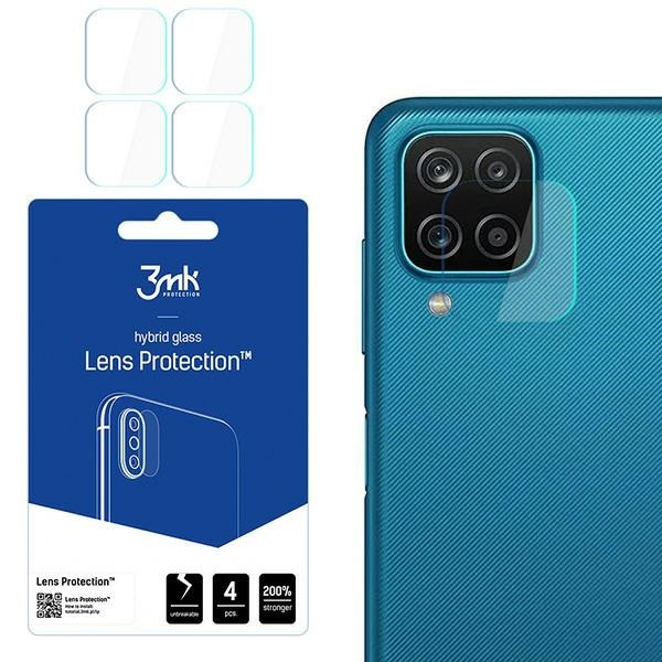 3MK FLEXIBLE GLASS LENS hübriidklaas SAMSUNG GALAXY M12 4 tk. kaamerale
