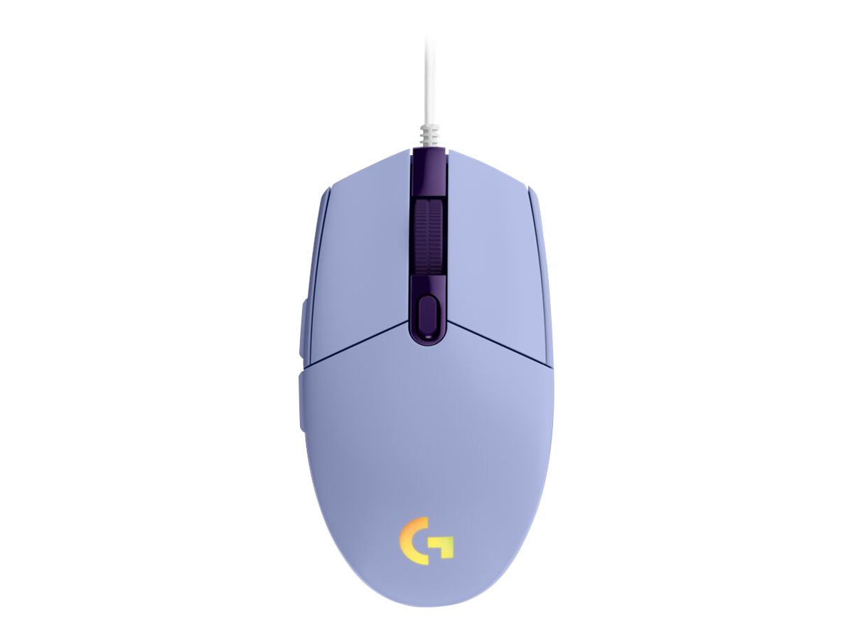 Logitech G203 Lightsync mängu hiir Lilac