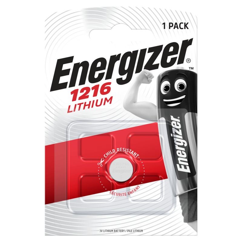 Liitiumaku Energizer Lithium CR1216 3V 25mAh