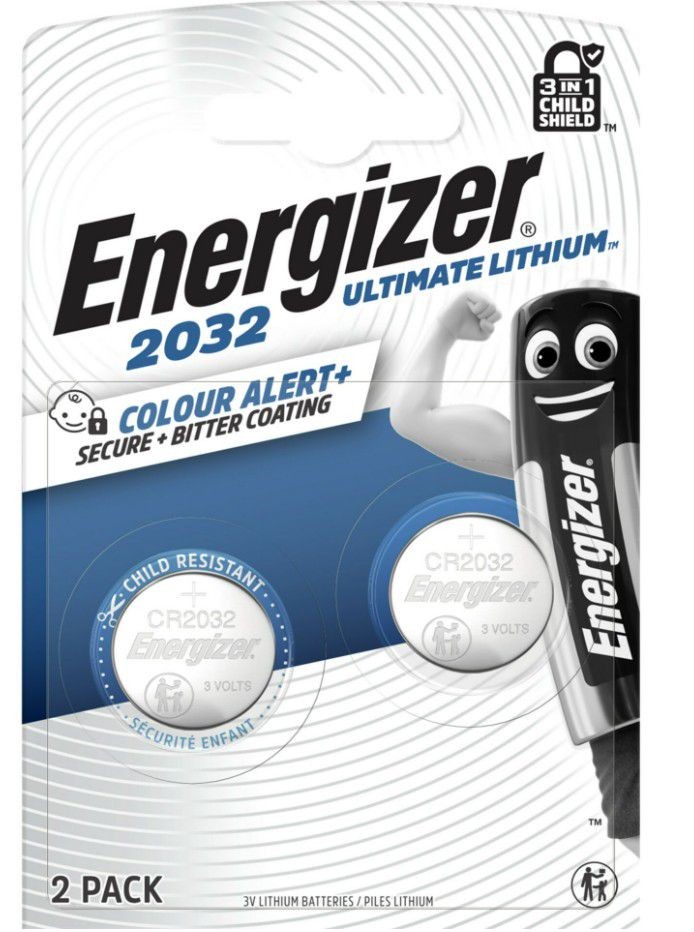 Liitiumaku Energizer Ultimate Lithium CR2032 3V 254mAh 2 tk