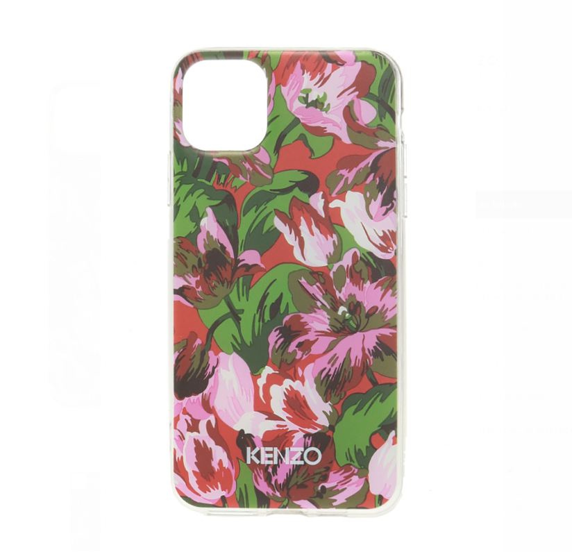 KENZO ORIGINAL IPHONE 11 PRO Ümbris roosa-punane lilled