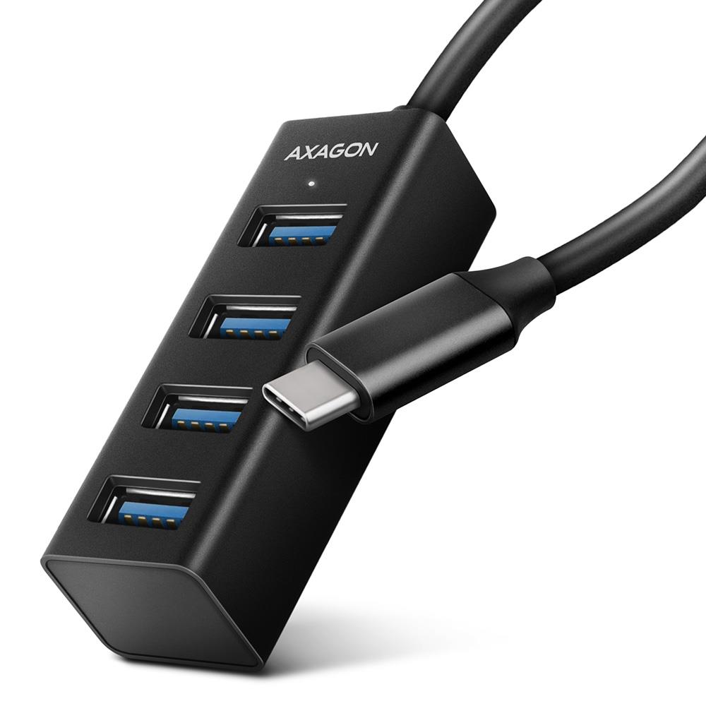 Axagon USB-C jaotur 4 porti mini 0.2m HUE-M1C