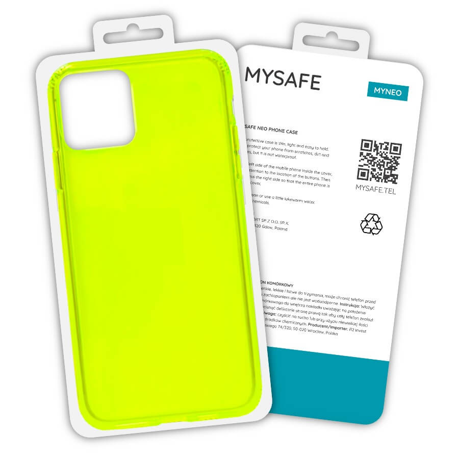 MYSAFE Ümbris NEO IPHONE 13 kollane BOX