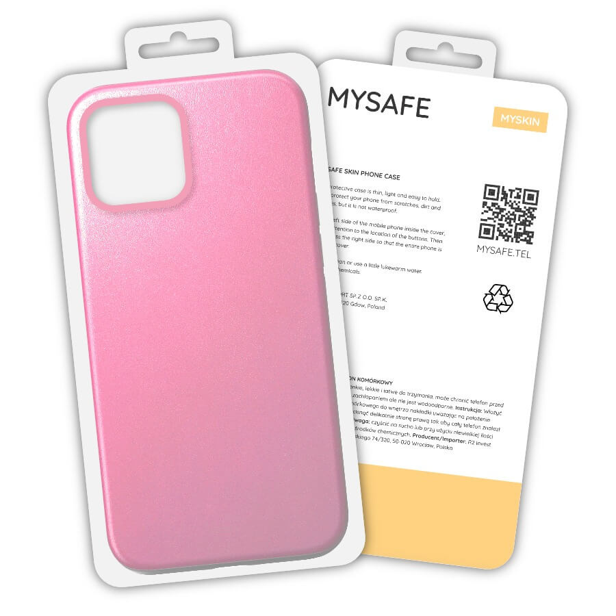 MYSAFE Ümbris SKIN IPHONE 13 PRO MAX LIGHT roosa BOX