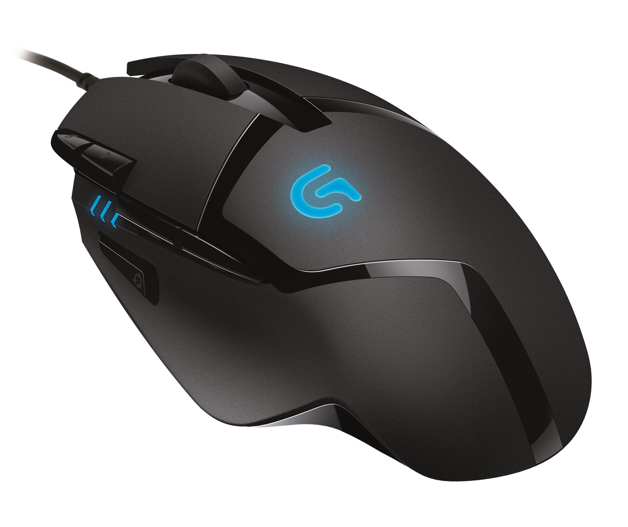 Hiir LOGITECH G402 must USB optiline