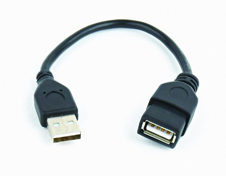 USB 2.0 pikenduskaabel AM-AF 0.15m Gembird