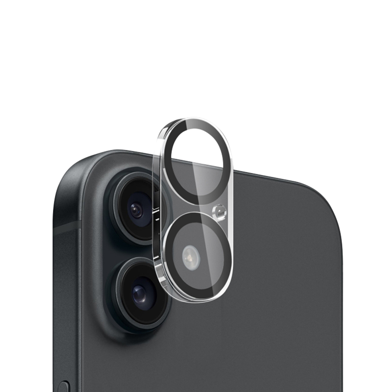Crong Lens Shield camera-lens glass protector for iPhone 16 / 16 Plus