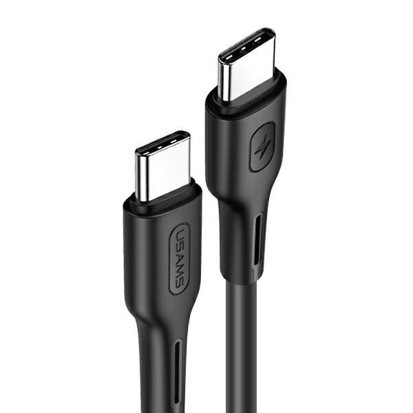 USAMS Kaabel U43 USB-C - USB-C 100W PD FAST CHARGE 5A 1.2M must SJ459USB01 (US-SJ459)