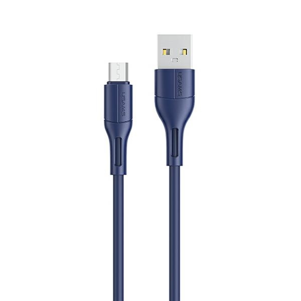 USAMS Kaabel U68 MICROUSB 2A FAST CHARGE 1M sinine SJ502USB03 (US-SJ502)