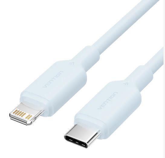 Kaabel USB-C Lightning-le 1m sinine Vention
