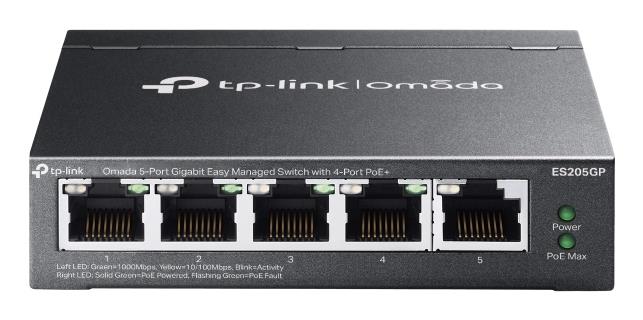 TP-Link ES205G hallatav kommutaator, 5x Gigabit