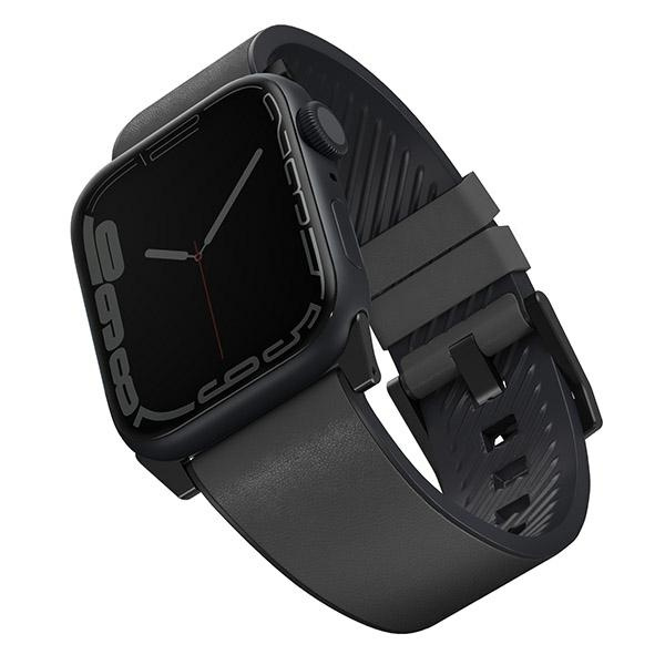 Uniq Straden nahast Hybrid rihm Apple Watch 1/2/3/4/5/6/7/8/SE/SE2/Ultra 42/44/45/49mm - hall