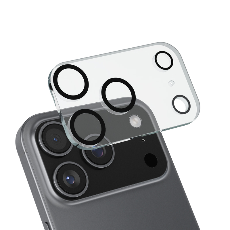 Crong Lens Shield camera-lens glass protector for iPhone 17 Pro Max