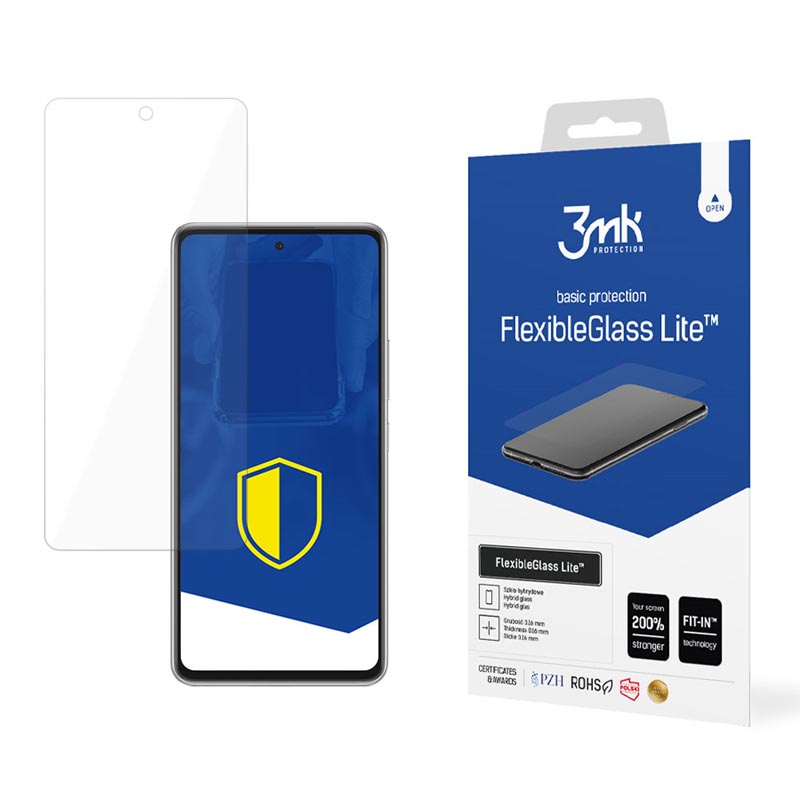 3mk FlexibleGlass Lite hübriidne ekraaniklaas seadmele Samsung Galaxy A53 5G
