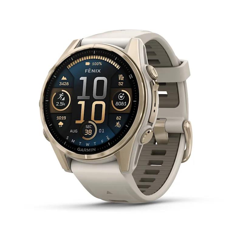 Nutikell Garmin Fenix 8 Sapphire Soft Gold
