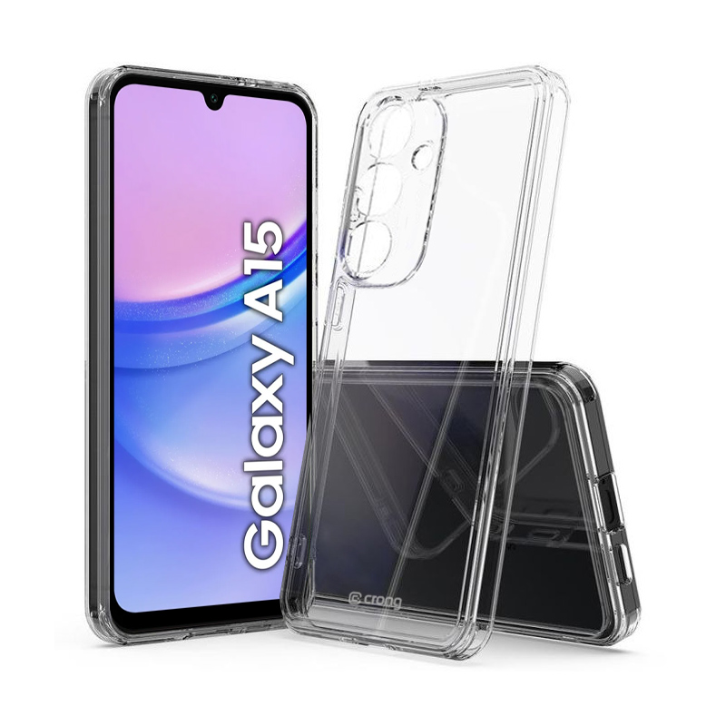 Crong Crystal Shield Cover - Samsung Galaxy A15 5G ümbris (läbipaistev)
