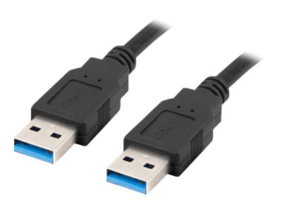 Lanberg USB-A kaabel 3.0 0.5m must