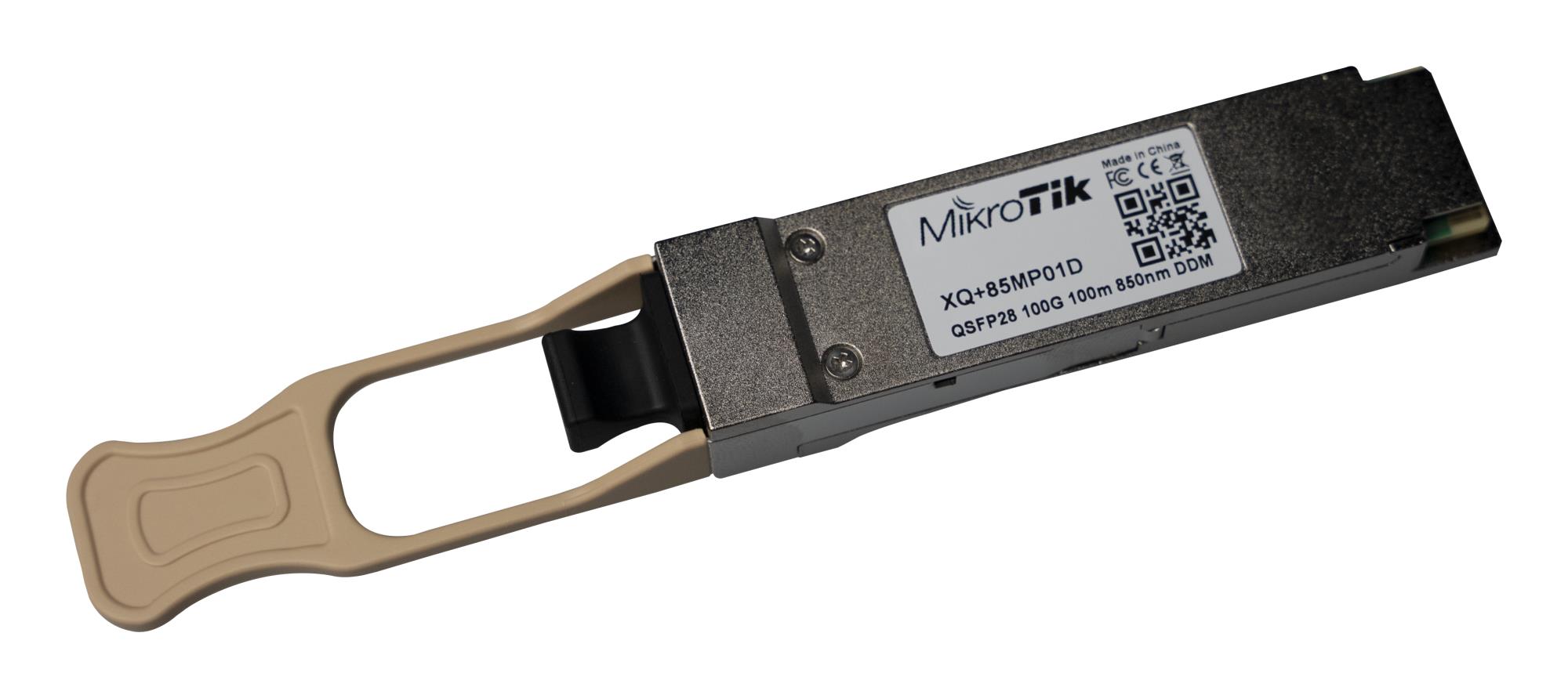 Võrgumoodul MIKROTIK 100GbE QSFP28 XQ+85MP01D