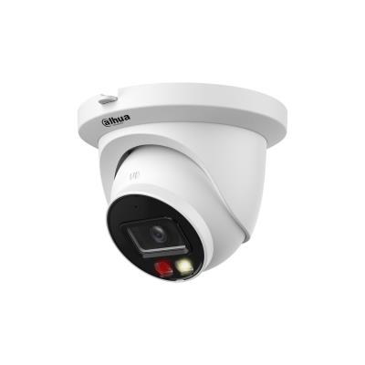 Must Dahua HDW3849QM-S-IL-0280B-B 8 MP kuppel-IP-võrgukaamera