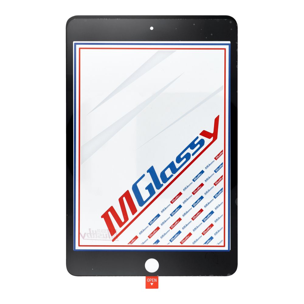 Musttby puuteekraan + OCA iPad Mini 4 jaoks (must)