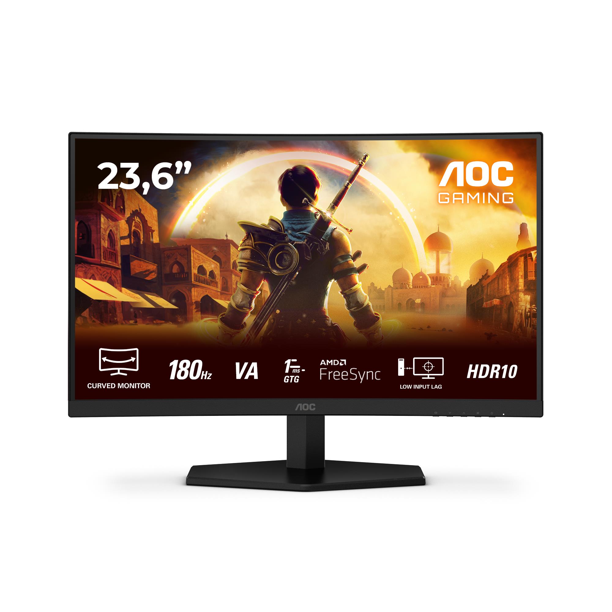 Monitor AOC 23.6" 1920x1080 Full HD LED kõver