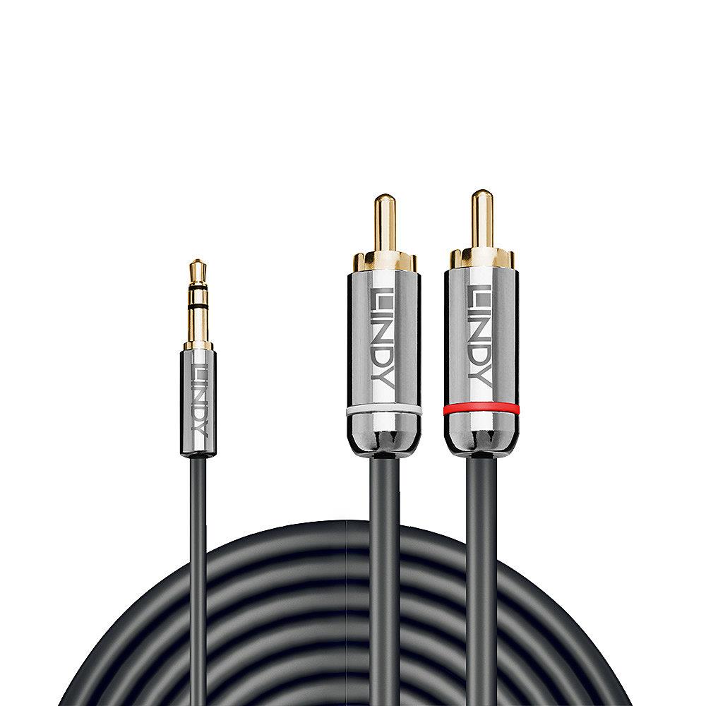 Lindy helikaabel 3.5mm RCA 2m Cromo
