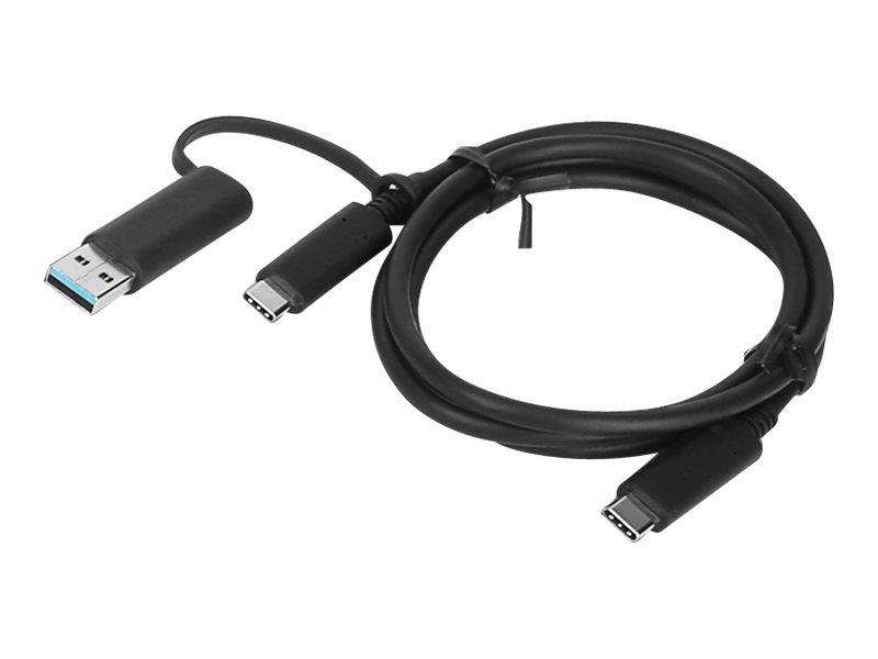 LENOVO hübriid USB-C USB-A kaabliga